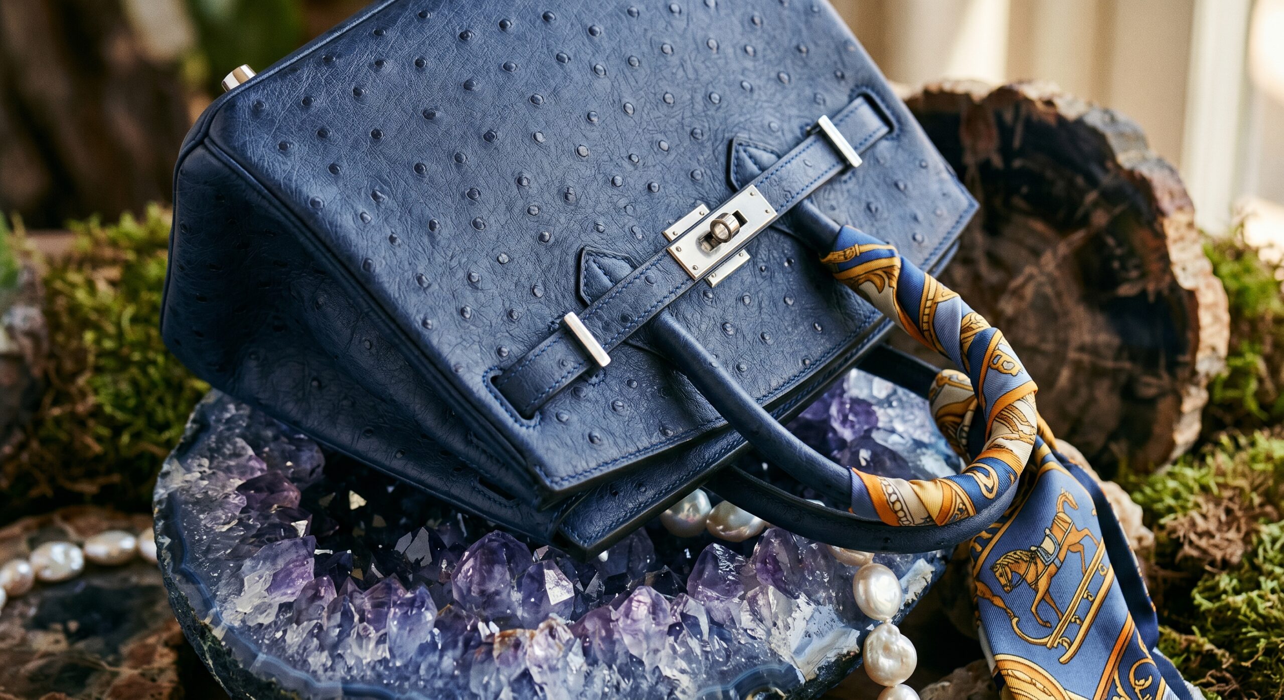 Hermès boutique small leather goods and silk scarf purchases for spend ratio building strategy