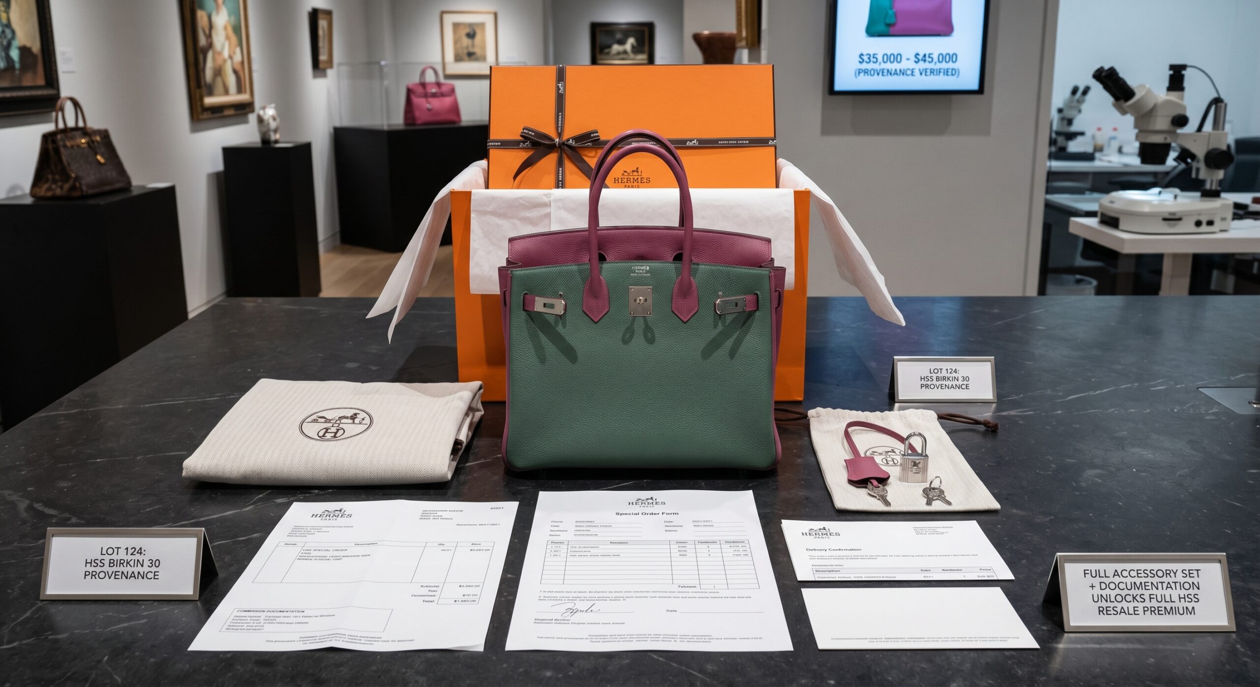 Hermès HSS special order bag with full provenance box dustbag clochette and documentation for maximum resale value